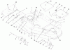 Mähdecks 74206 - Toro 52" Side Discharge Mower (SN: 890001 - 899999) (1998) Ricambi ROLLERS, BELT AND COVERS