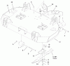 Mähdecks 78477 - Toro 48" Recycler Mower (SN: 890001 - 890522) (1998) Ricambi DECK ASM AND BLADES