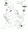 Mähdecks R5-42RY01 - Toro 42" Rear Discharge Mower (SN: 1000001 - 1999999) (1991) Ricambi DECK & COVER ASSEMBLY
