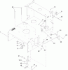 Rasenmäher Antrieb 30069 - Toro Commercial Walk-Behind Traction Unit, 18HP, Pistol-Grip, Hydro Drive (SN: 311000001 - 311999999) (2011) Ricambi FRAME AND LINKAGE ASSEMBLY