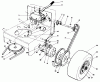 Rasenmäher Antrieb 30102 - Toro Mid-Size ProLine Gear Traction Unit, 12 hp (SN: 8000001 - 8999999) (1988) Ricambi AXLE ASSEMBLY