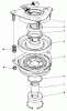 Rasenmäher Antrieb 30102 - Toro Mid-Size ProLine Gear Traction Unit, 12 hp (SN: 9000001 - 9999999) (1989) Ricambi CLUTCH ASSEMBLY NO. 54-3200