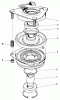 Rasenmäher Antrieb 30103 - Toro Mid-Size ProLine Gear Traction Unit, 12 hp (SN: 8000001 - 8999999) (1988) Ricambi CLUTCH ASSEMBLY NO. 54-3200