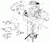 Rasenmäher Antrieb 30103 - Toro Mid-Size ProLine Gear Traction Unit, 12 hp (SN: 8000001 - 8999999) (1988) Ricambi ENGINE ASSEMBLY