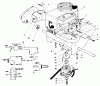 Rasenmäher Antrieb 30103 - Toro Mid-Size ProLine Gear Traction Unit, 12 hp (SN: 9000001 - 9999999) (1989) Ricambi ENGINE ASSEMBLY
