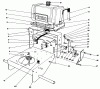 Rasenmäher Antrieb 30103 - Toro Mid-Size ProLine Gear Traction Unit, 12 hp (SN: 9000001 - 9999999) (1989) Ricambi FRAME ASSEMBLY