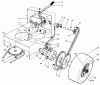 Rasenmäher Antrieb 30106 - Toro Mid-Size ProLine Gear Traction Unit, 12.5 hp (SN: 1000001 - 1999999) (1991) Ricambi AXLE ASSEMBLY