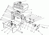Rasenmäher Antrieb 30106 - Toro Mid-Size ProLine Gear Traction Unit, 12.5 hp (SN: 1000001 - 1999999) (1991) Ricambi FRAME ASSEMBLY