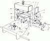Rasenmäher Antrieb 30108 - Toro Mid-Size ProLine Gear Traction Unit, 8 hp (SN: 4000001 - 4999999) (1984) Ricambi FRAME ASSEMBLY