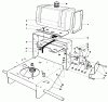 Rasenmäher Antrieb 30111 - Toro Mid-Size ProLine Gear Traction Unit, 11 hp (SN: 5000001 - 5999999) (1985) Ricambi FRAME ASSEMBLY