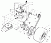 Rasenmäher Antrieb 30111 - Toro Mid-Size ProLine Gear Traction Unit, 11 hp (SN: 6000001 - 6999999) (1986) Ricambi AXLE ASSEMBLY