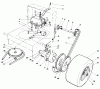 Rasenmäher Antrieb 30113 - Toro Mid-Size ProLine Gear Traction Unit, 8 hp (SN: 6000001 - 6999999) (1986) Ricambi AXLE ASSEMBLY