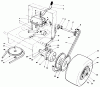 Rasenmäher Antrieb 30113 - Toro Mid-Size ProLine Gear Traction Unit, 8 hp (SN: 7000001 - 7999999) (1987) Ricambi AXLE ASSEMBLY