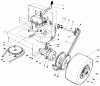 Rasenmäher Antrieb 30113 - Toro Mid-Size ProLine Gear Traction Unit, 8 hp (SN: 8000001 - 8999999) (1988) Ricambi AXLE ASSEMBLY