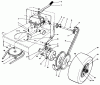 Rasenmäher Antrieb 30114 - Toro Mid-Size ProLine Gear Traction Unit, 14 hp (SN: 0000001 - 0999999) (1990) Ricambi AXLE ASSEMBLY