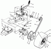 Rasenmäher Antrieb 30115 - Toro Mid-Size ProLine Gear Traction Unit, 12.5 hp (SN: 9000001 - 9999999) (1989) Ricambi AXLE ASSEMBLY