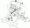 Rasenmäher Antrieb 30116 - Toro Mid-Size ProLine Gear Traction Unit, 16 hp (SN: 7000001 - 7999999) (1987) Ricambi FRAME ASSEMBLY