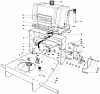 Rasenmäher Antrieb 30116 - Toro Mid-Size ProLine Gear Traction Unit, 16 hp (SN: 8000001 - 8999999) (1988) Ricambi FRAME ASSEMBLY