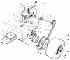 Rasenmäher Antrieb 30116 - Toro Mid-Size ProLine Gear Traction Unit, 16 hp (SN: 9000001 - 9999999) (1989) Ricambi AXLE ASSEMBLY