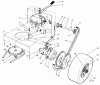 Rasenmäher Antrieb 30117 - Toro Mid-Size ProLine Gear Traction Unit, 16 hp (SN: 0000001 - 0999999) (1990) Ricambi AXLE ASSEMBLY