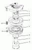 Rasenmäher Antrieb 30157 - Toro Mid-Size ProLine Traction Unit, Gear Drive, 12.5 hp (SN: 690001 - 691407) (1996) Ricambi CLUTCH ASSEMBLY NO. 54-3200