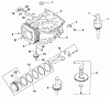 Rasenmäher Antrieb 30159 - Toro Mid-Size ProLine Traction Unit, Gear Drive, 13 hp (SN: 990001 - 991179) (1999) Ricambi CRANKCASE