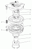 Rasenmäher Antrieb 30165 - Toro Mid-Size ProLine Traction Unit, Gear Drive, 12.5 hp (SN: 200000001 - 200999999) (2000) Ricambi CLUTCH ASSEMBLY