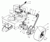 Rasenmäher Antrieb 30165 - Toro Mid-Size ProLine Traction Unit, Gear Drive, 12.5 hp (SN: 2000001 - 2999999) (1992) Ricambi AXLE ASSEMBLY