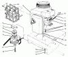 Rasenmäher Antrieb 30165 - Toro Mid-Size ProLine Traction Unit, Gear Drive, 12.5 hp (SN: 690001 - 699999) (1996) Ricambi ENGINE & CLUTCH ASSEMBLY