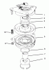 Rasenmäher Antrieb 30166 - Toro Mid-Size ProLine Traction Unit, Gear Drive, 12.5 hp (SN: 690001 - 691549) (1996) Ricambi CLUTCH ASSEMBLY NO. 54-3200