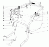 Laubbläser / Laubsauger 62923 - Toro 5 hp Lawn Vacuum (SN: 9000001 - 9999999) (1979) Ricambi HANDLE ASSEMBLY (MODEL 62923)