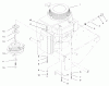 Rasenmäher Antrieb 30167 - Toro Mid-Size ProLine Traction Unit, Gear Drive, 12.5 hp (SN: 790001 - 799999) (1997) Ricambi ENGINE ASM