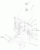 Rasenmäher Antrieb 30172TE - Toro Mid-Size ProLine Traction Unit, Gear Drive, 12.5 hp (SN: 210000001 - 210999999) (2001) Ricambi FUEL TANK ASSEMBLY