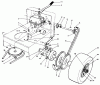 Rasenmäher Antrieb 30175 - Toro Mid-Size ProLine Traction Unit, Gear Drive, 14 hp (SN: 10000001 - 19999999) (1991) Ricambi AXLE ASSEMBLY