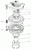 Rasenmäher Antrieb 30175 - Toro Mid-Size ProLine Traction Unit, Gear Drive, 14 hp (SN: 20000001 - 29999999) (1992) Ricambi CLUTCH ASSEMBLY NO. 54-3200