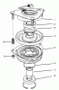 Rasenmäher Antrieb 30176 - Toro Mid-Size ProLine Traction Unit, Gear Drive, 14 hp (SN: 691913 - 699999) (1996) Ricambi CLUTCH ASSEMBLY NO. 54-3200