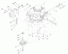 Rasenmäher Antrieb 30177 - Toro Mid-Size ProLine Traction Unit, Gear Drive, 15 hp (SN: 220000001 - 220999999) (2002) Ricambi ENGINE ASSEMBLY