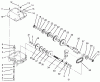 Rasenmäher Antrieb 30177 - Toro Mid-Size ProLine Traction Unit, Gear Drive, 15 hp (SN: 890001 - 899999) (1998) Ricambi PEERLESS TRANSMISSION MODEL 700-082