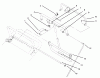 Rasenmäher Antrieb 30181 - Toro Mid-Size ProLine Traction Unit, Gear Drive, 16 hp (SN: 69000001 - 69999999) (1996) Ricambi HANDLE ASSEMBLY #2
