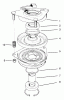 Rasenmäher Antrieb 30183 - Toro Mid-Size ProLine Traction Unit, Gear Drive, 18 hp (SN: 790001 - 799999) (1997) Ricambi CLUTCH ASM
