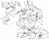 Rasenmäher Antrieb 30185 - Toro Mid-Size ProLine Traction Unit, Hydro Drive, 14 hp (SN: 10000001 - 19999999) (1991) Ricambi WHEEL ASSEMBLY & HYDRAULIC COMPONENTS