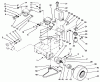 Rasenmäher Antrieb 30190 - Toro Mid-Size ProLine Traction Unit, Hydro Drive, 18 hp (SN: 10000001 - 19999999) (1991) Ricambi WHEEL ASSEMBLY & HYDRAULIC COMPONENTS