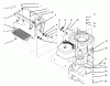 Rasenmäher Antrieb 30191 - Toro Mid-Size ProLine Traction Unit, Hydro Drive, 20 hp (SN: 690372 - 699999) (1996) Ricambi ENGINE, & COOLER
