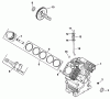 Rasenmäher Antrieb 74180 (Z320) - Toro Z Master Traction Unit, without Mower or Bagger (SN: 890235 - 891199) (1998) Ricambi CRANKCASE