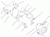 Rasen- und Garten Traktoren 30611 - Toro Groundsmaster 120 Tractor (SN: 210000001 - 210999999) (2001) Ricambi BAFFLES AND SHROUD ASSEMBLY