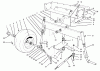 Rasen- und Garten Traktoren 30611 - Toro Groundsmaster 120 Tractor (SN: 690001 - 699999) (1996) Ricambi REAR AXLE ASSEMBLY