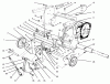 Rasen- und Garten Traktoren 30612 - Toro Groundsmaster 120 Tractor (SN: 790001 - 799999) (1997) Ricambi DIFFERENTIAL ASSEMBLY