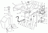 Rasen- und Garten Traktoren 30612 - Toro Groundsmaster 120 Tractor (SN: 890001 - 899999) (1998) Ricambi HOOD, FUEL TANK & HYDRAULIC RESERVOIR ASSEMBLY
