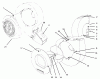 Laubbläser / Laubsauger 62924 - Toro 5 hp Lawn Vacuum (SN: 5900001 - 5999999) (1995) Ricambi BLOWER ASSEMBLY