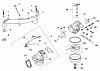 Rasen- und Garten Traktoren 30718 - Toro ProLine 118 (SN: 3900001 - 3999999) (1993) Ricambi CARBURETOR